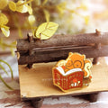 Tomes and Toadstools Pin: Shroom Scholar