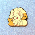 Pocket Flame Fox II Enamel Pin