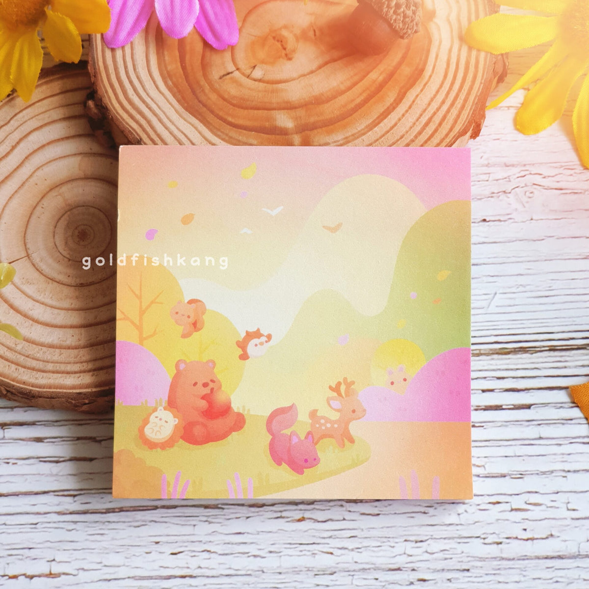 Tiny Earth Sticky Notes: Autumn