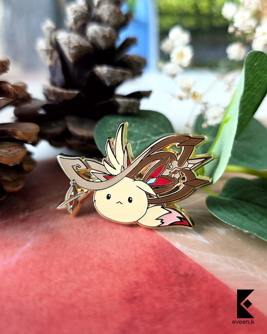 Genshin Emblem Alice Enamel Pin