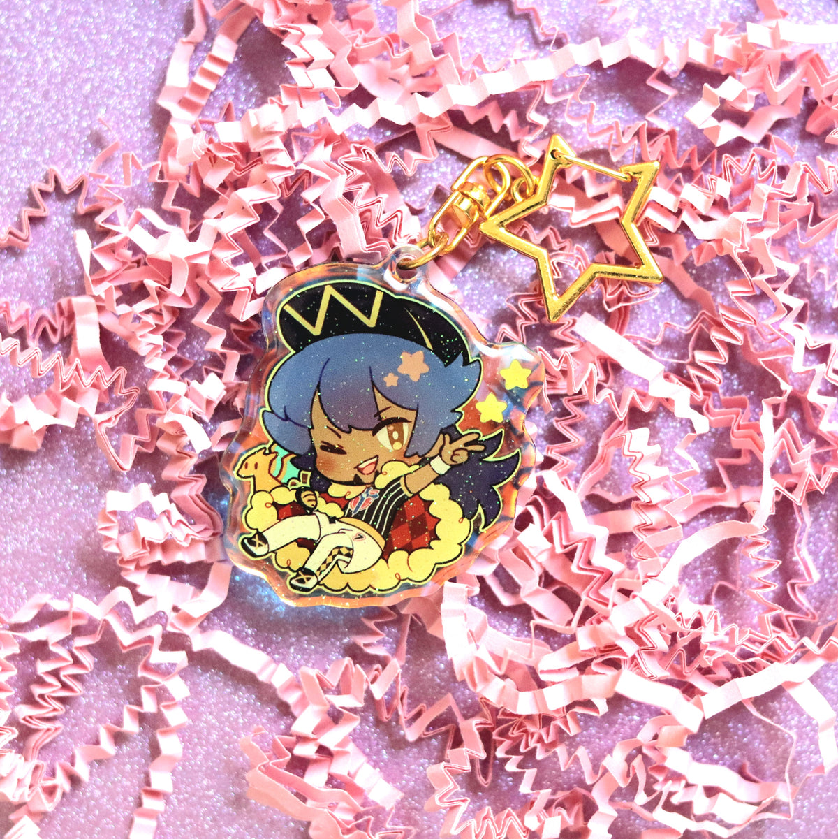 Pocket Gen 8 Champ Acrylic Keychain