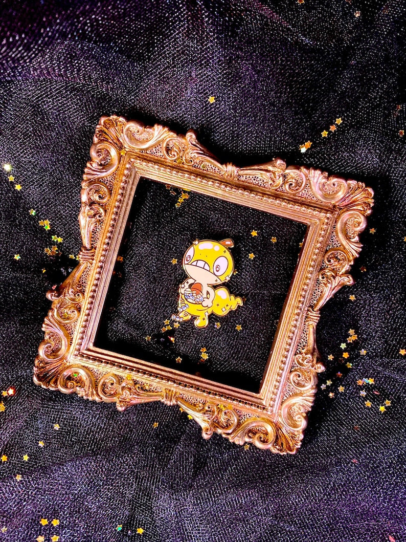 Scraggy Treats Enamel Pin