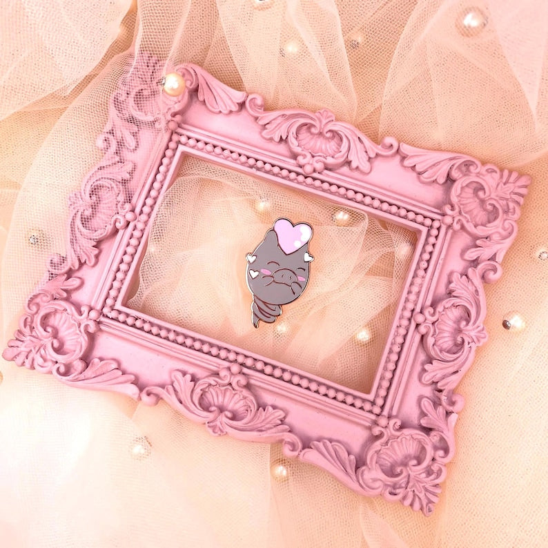 Spoink Love Enamel Pin