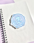 Shiny Bubble Miao - Matte Vinyl Sticker