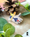 Bennett Genshin Emblem Enamel Pin