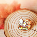 Story of Autumn Enamel Pin: Dreamy Hot Chocolate