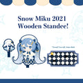 Virtual Idol Snow 2021 Choir Wooden Standee