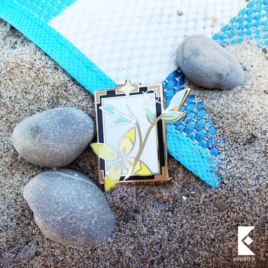 Genshin Emblem Albedo Enamel Pin
