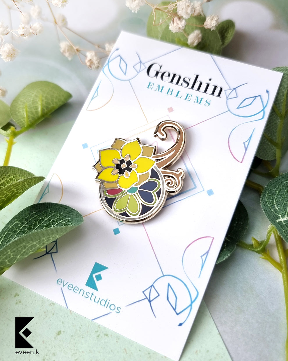 Tighnari Genshin Emblem Pin