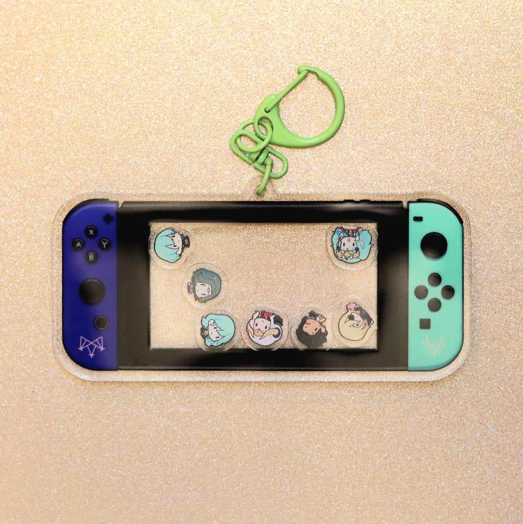 Emblem Timeskip Acrylic Shaker Keychain