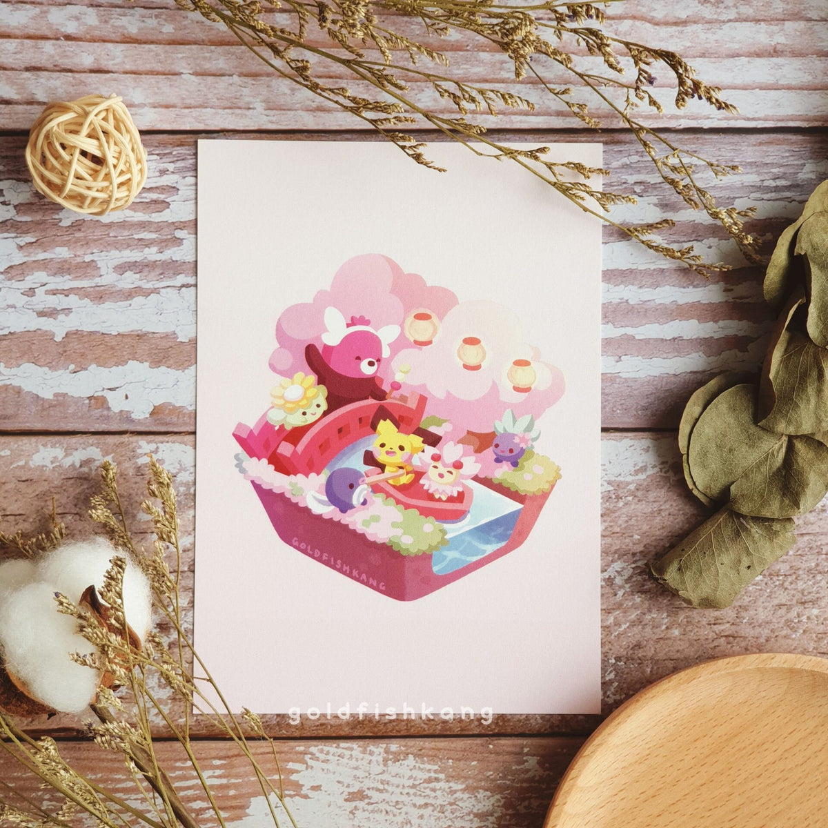 Seasons in Japan Print: Spring