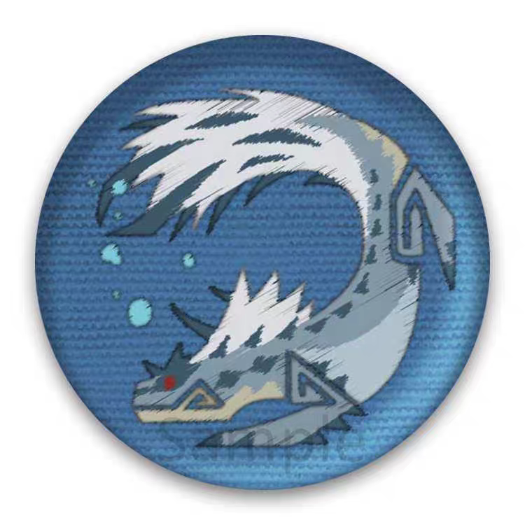 MonHun button badges