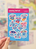 Woopa Party - Deco Sticker Sheet