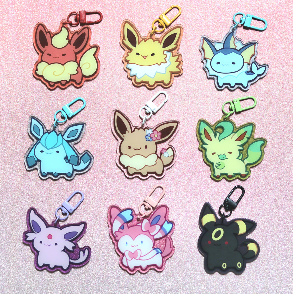 Pocket Evolutions Acrylic Keychains