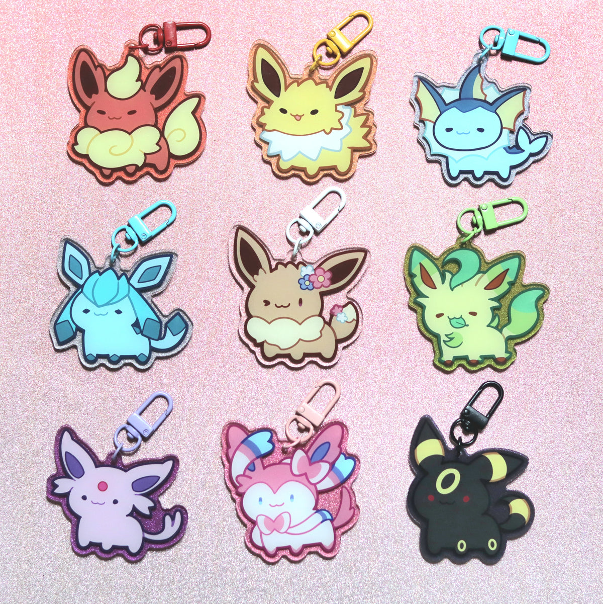 Pocket Evolutions Acrylic Keychains