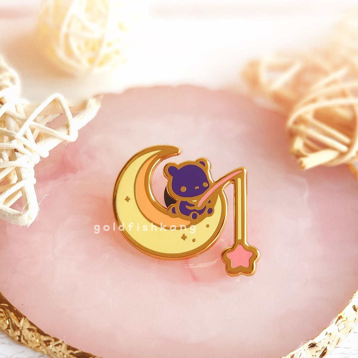 LATD Chapter 2 Enamel Pin: Moonfishing