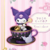 Re-ment Fluffy Café Time KuroMelo blind box figures