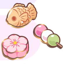 Mini Pin Set Snack J