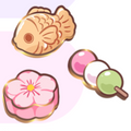 Mini Pin Set Snack J