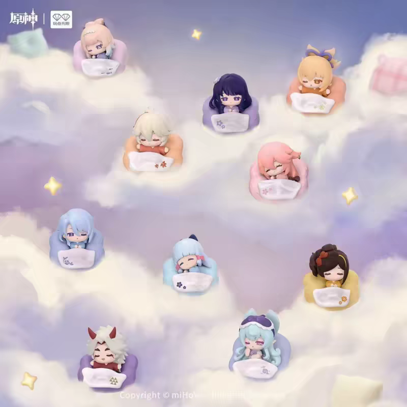 Genshin Impact Sleepy Inazuma Mini Figures