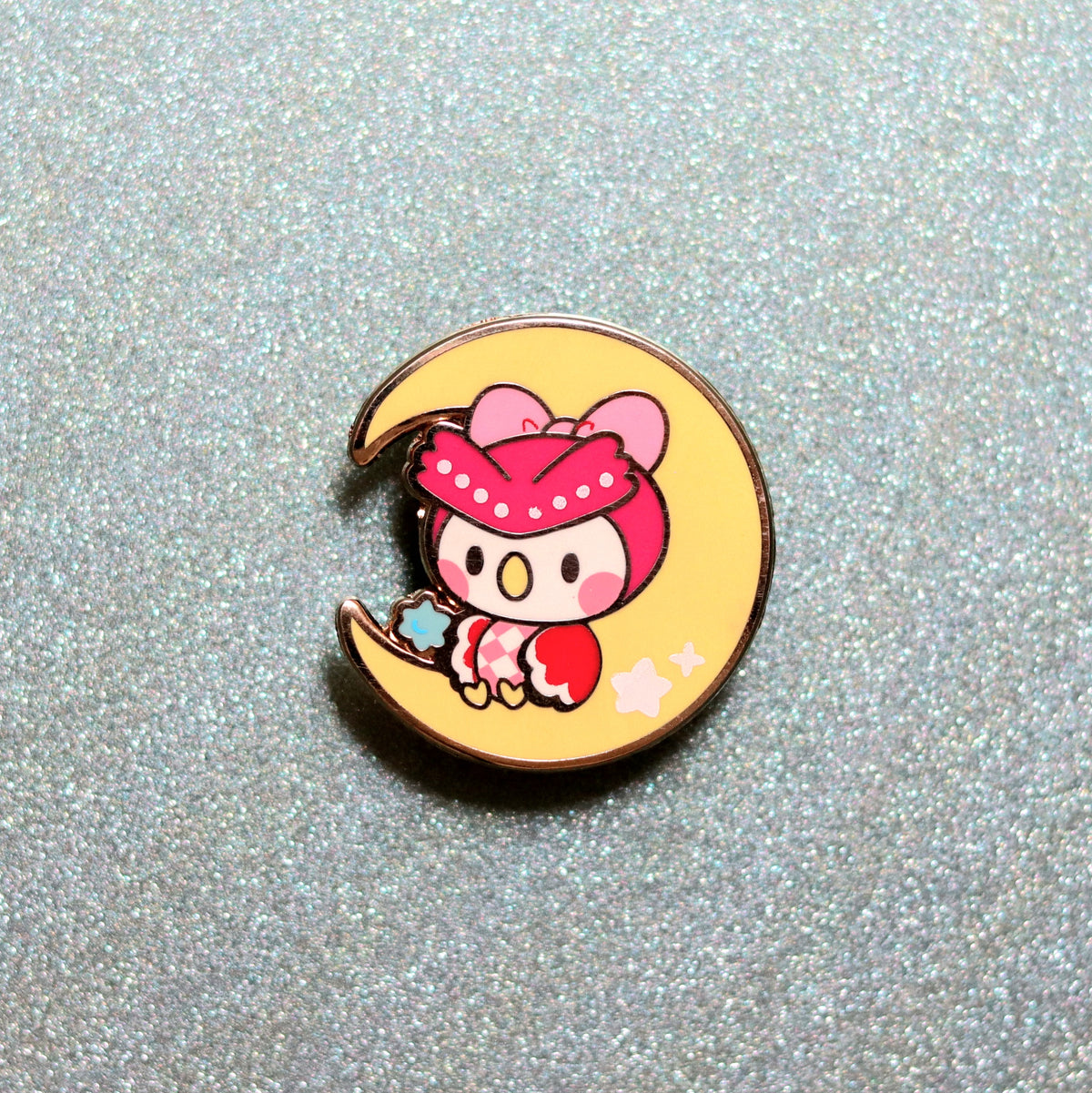 Animal Companions Starry Owl Enamel Pin