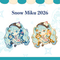 Virtual Idol Snow 2026 Pastry Enamel Pin
