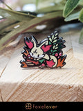 Wilderness Explorer: Mushroom Fennec Fox Hard Enamel Pin | Cute Gift | Pin Collectors