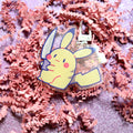 Pocket Pika Threat Acrylic Keychain