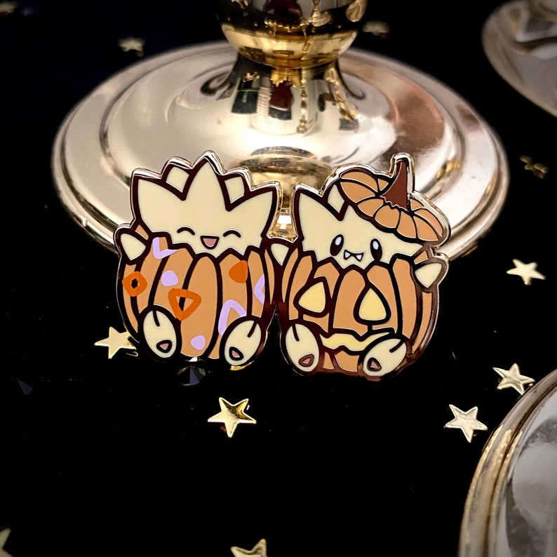 Pumpkin Togepi Enamel Pin