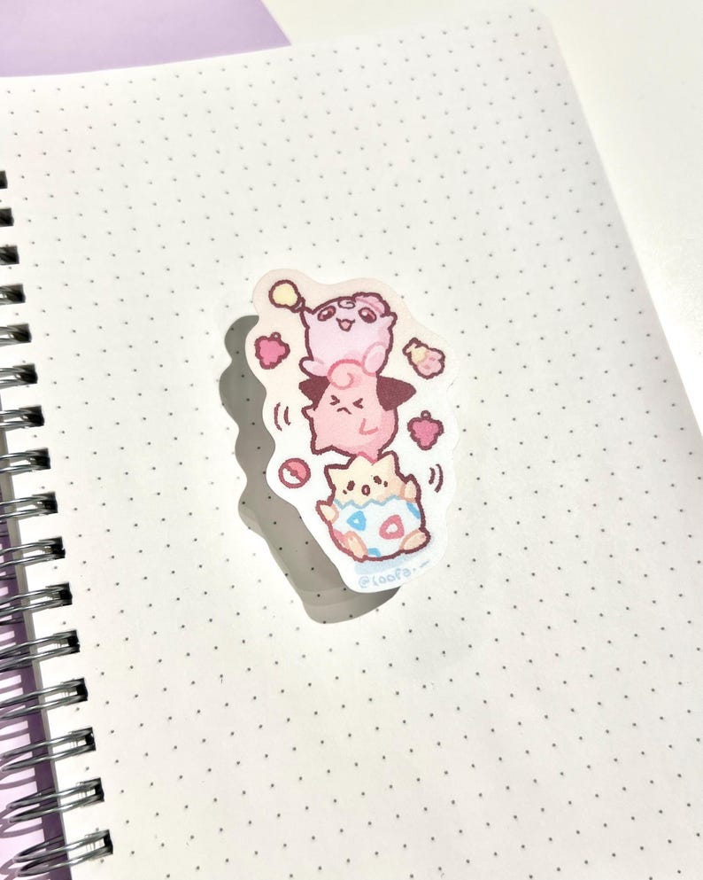 Baby Tag Team - Matte Vinyl Sticker