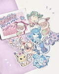Poké Costume Party! - Matte Vinyl Stickers
