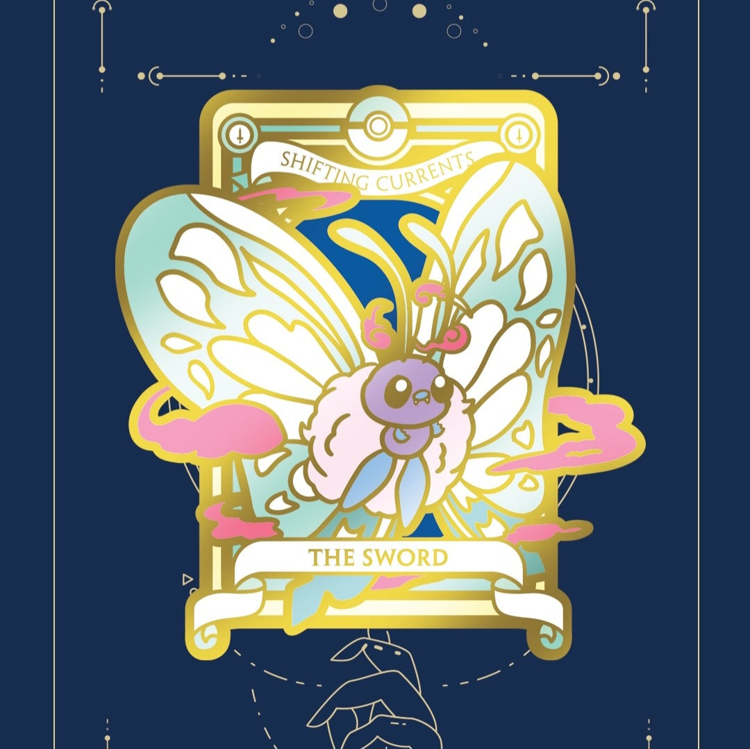 Pocket Mega Butterfly Tarot Pin
