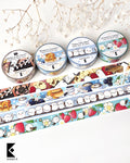 Birdies at the Movies, Gold Foil Washi Tape