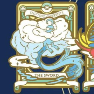 Pocket Cloud Bird Tarot Pin