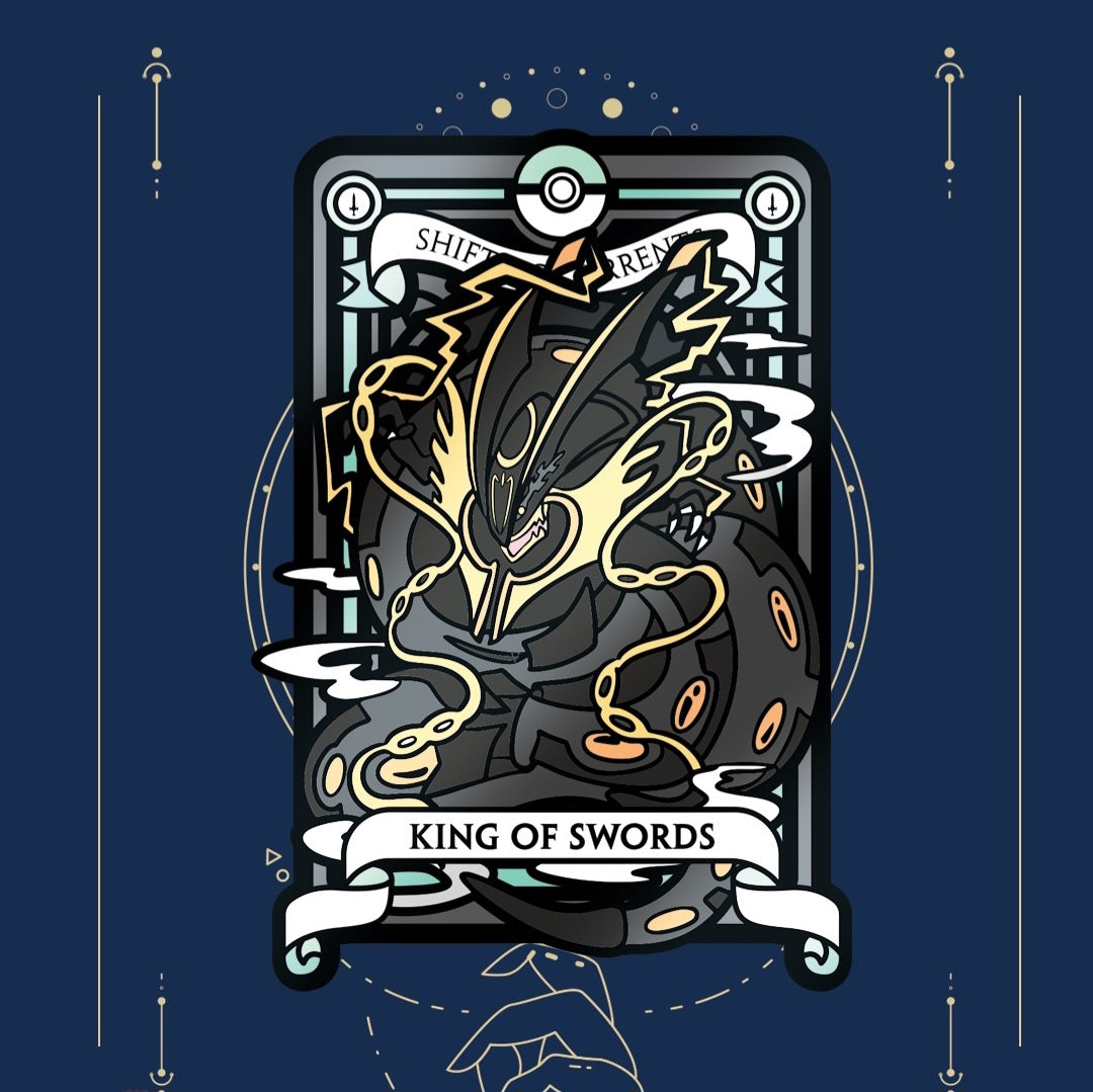 Pocket Sky Dragon Shiny Tarot Pin