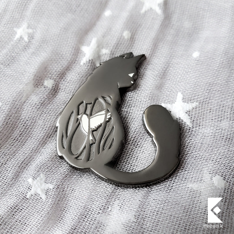 Cat Dream Eater Enamel Pin
