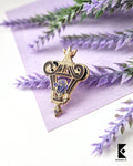 Lisa Genshin Emblem Pin
