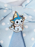 Vaporeon 1.5'' Gold-plated Hard Enamel Pin Baby Eeveelution Water Type