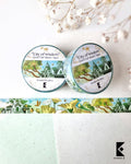 Sumeru, City of Wisdom, Gold Foil Washi Tape