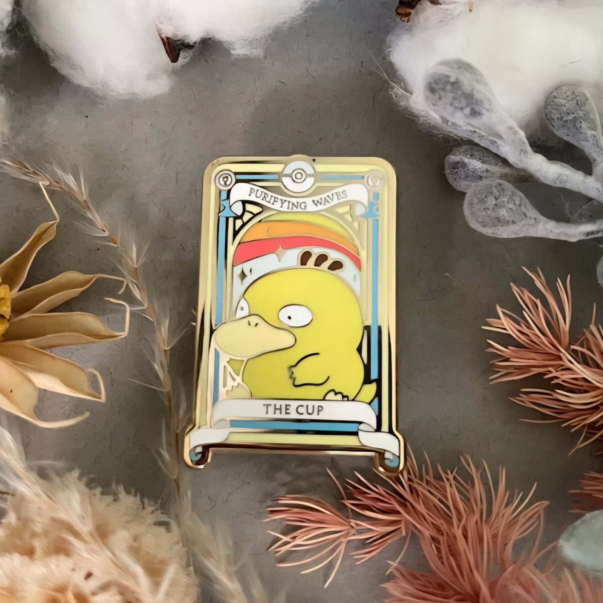Pocket Duck Tarot Pin