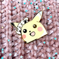 WTF Surprised Pika Enamel Pin