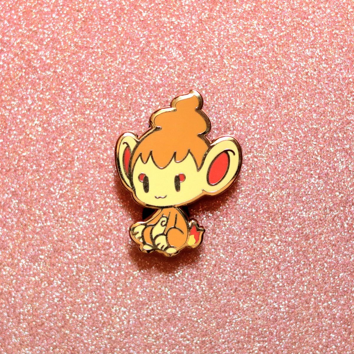 Pocket Starter Fire Monkey Enamel Pin