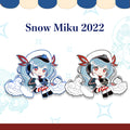 Virtual Idol Snow 2022 Ocean Enamel Pin