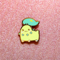 Pocket Starter Grass Little Leaf Enamel Pin