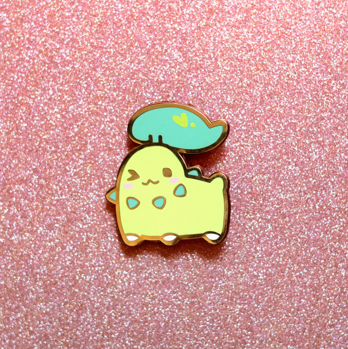 Pocket Starter Grass Little Leaf Enamel Pin