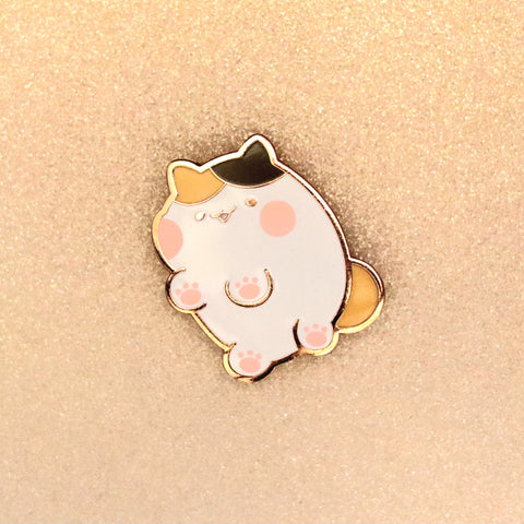 Final Friends XIV Chubby Cat Enamel Pin