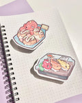 Poké Nigiri & Takoyaki - Matte Vinyl Stickers