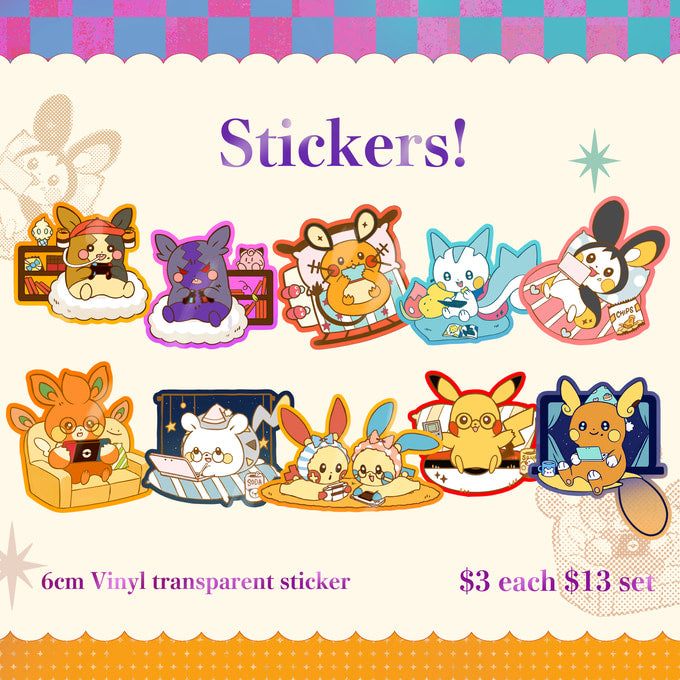 Pocket Gaming Stickers
