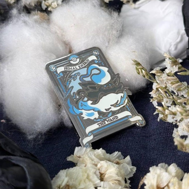 Pocket Sneaky Fox Shiny Tarot Pin