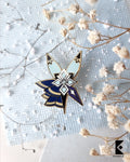 Eula Genshin Emblem Pin